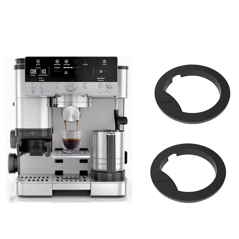 2 Pack Coffee Grinder Splash Guard Rings Anti Jam Replacement Hoppers Seals High Temperature - Image 4