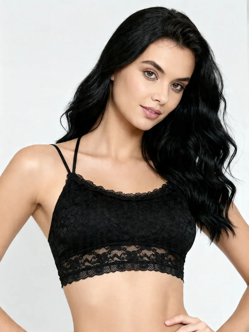 Laceandme Women’s Seamless Bralette – Soft Fit Lounge & Casual Wear