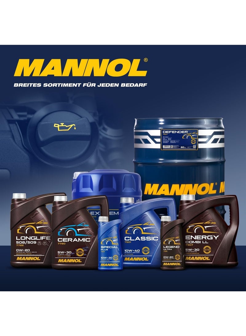 MANNOL 7715 LONGLIFE 504/507 SAE 5W-30 API SN ACEA C3 FULLY SYNTHETIC ENGINE OIL FOR PETROL AND DIESEL ENGINES OF CARS (LONG LIFE UPTO 30,000 KM) - Image 2