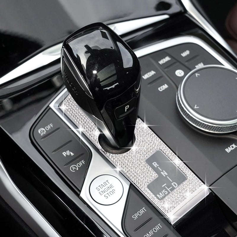 ZSJO إطار مقبض التروس المتلألئ ZSJO لسيارات BMW - Image 1