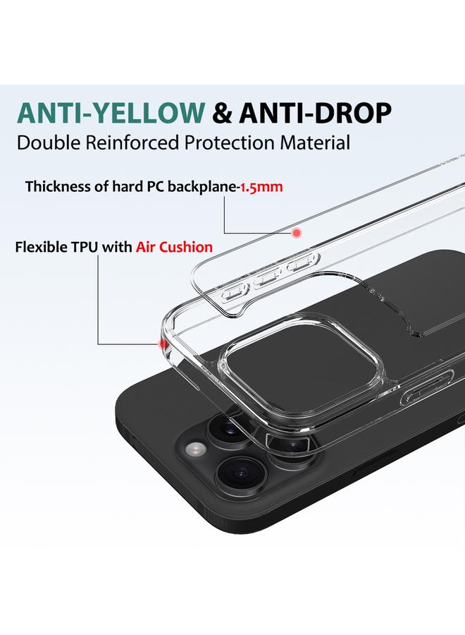 S-TOP Case For iPhone 16 Pro Max Scratchproof Acrylic TPU Phone Case - Image 5