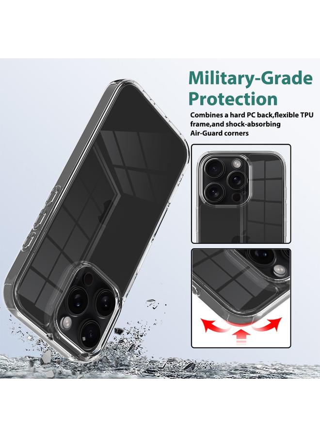 S-TOP Case For iPhone 16 Pro Max Scratchproof Acrylic TPU Phone Case - Image 4