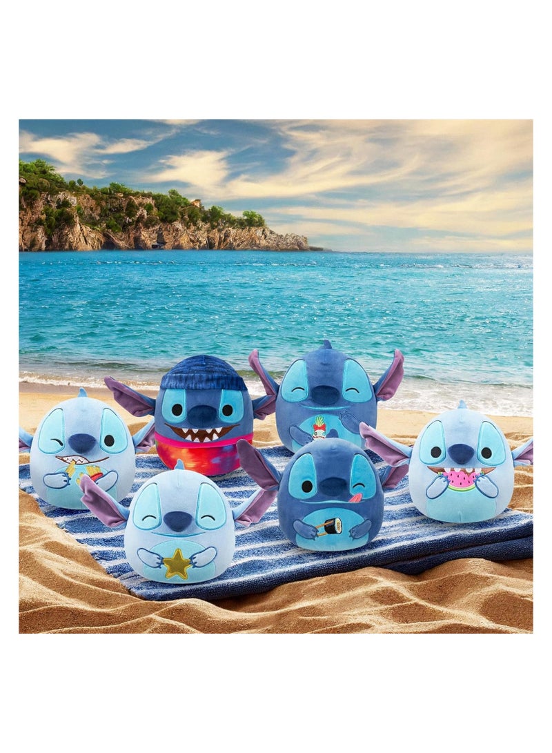 Squishmallows 8" Disney Stitch Eating Watermelon – Official Kellytoy Plush | Soft Medium Stuffed Toy for Kids, Girls & Boys | Washable Cuddly Gift | Collectible Squishy Plush for All Ages - Image 5