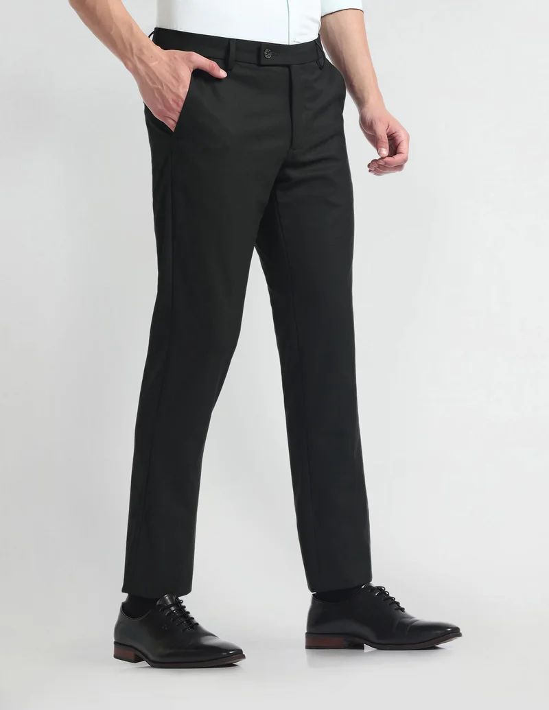 Slim Fit Smart Flex Trousers