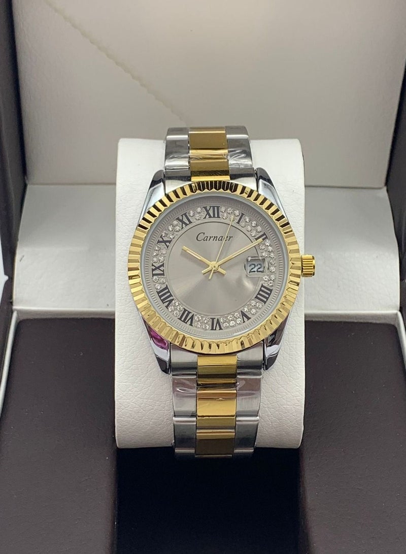 Men's watch against water, steel