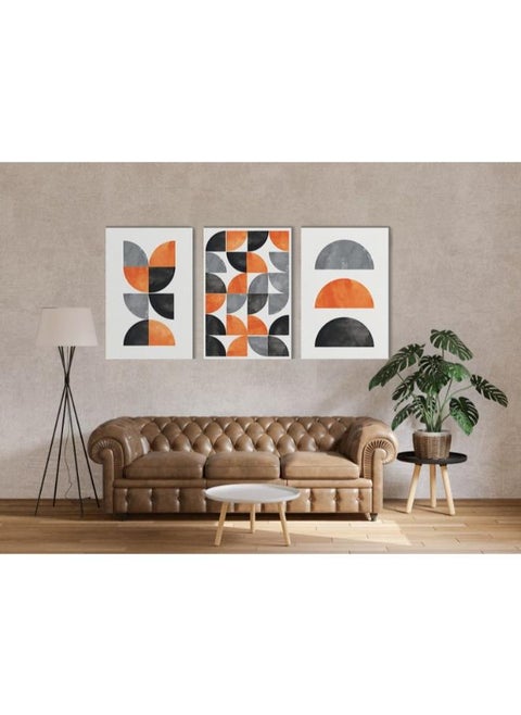 Home Gallery set of abstract creative minimalist artistic Printed canvas wall art