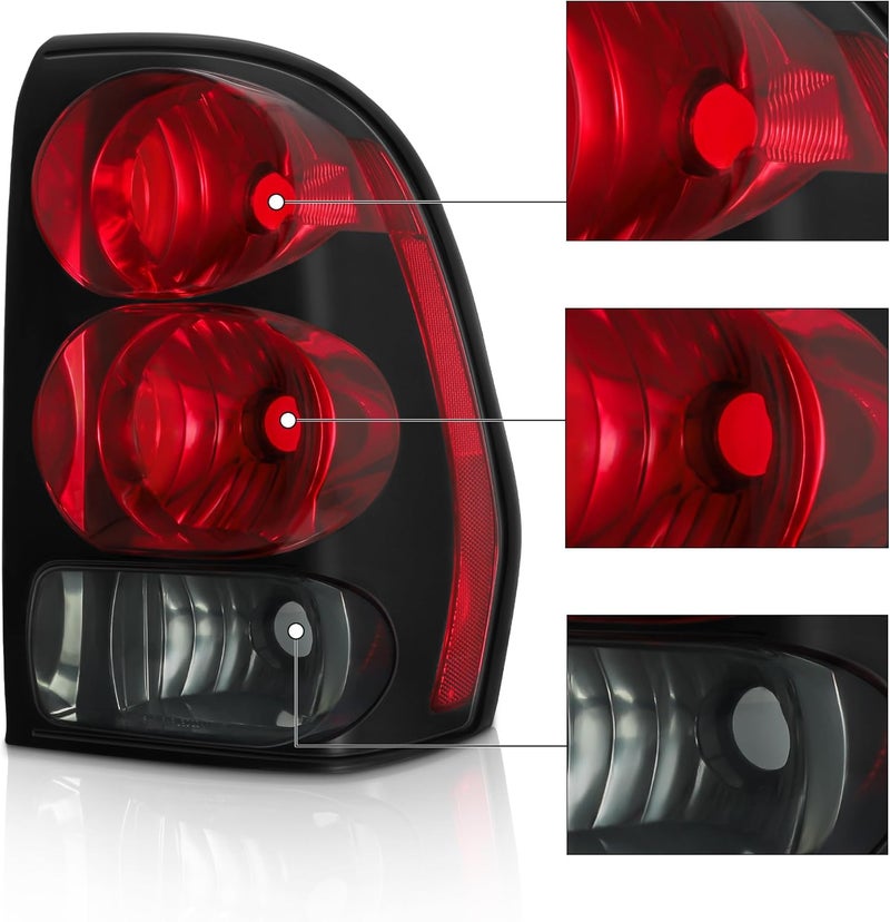 Daume Tail Light for 2002-2009 Chevrolet Trailblazer - Passenger Side - Image 2