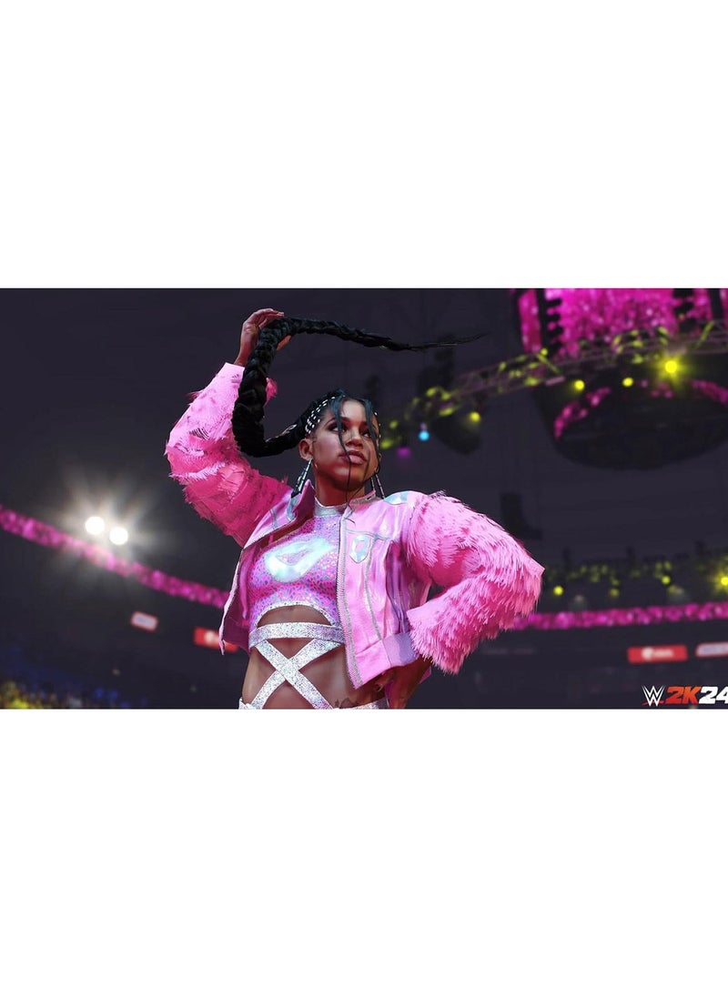 بلاي ستيشن WWE 2K24 PS5 Edition + ملصقات اللعبة  - Image 2