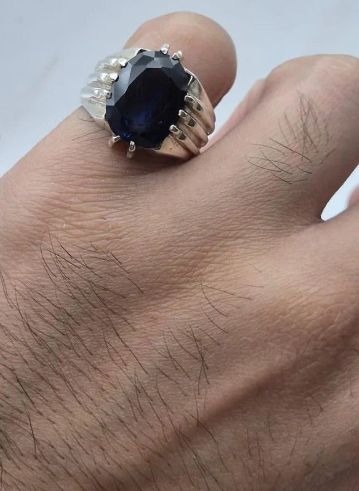 OtherMax Ring with sapphire stone - Image 1