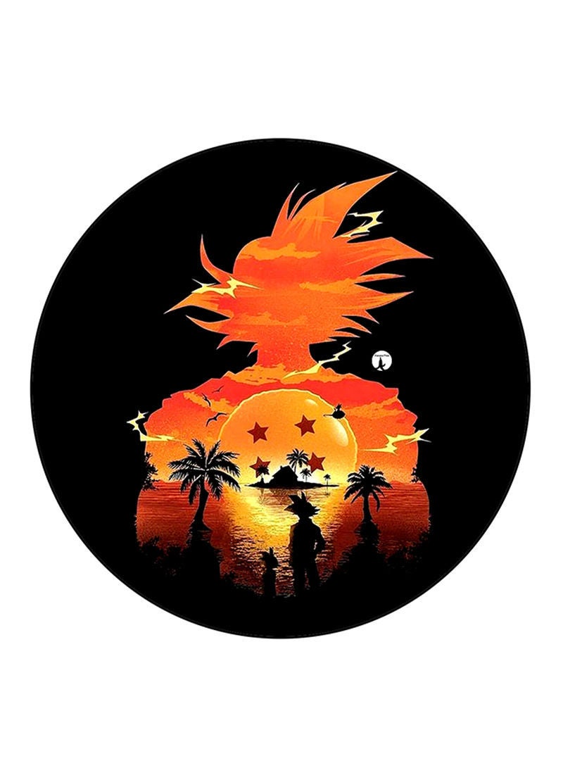 RKN The Anime Dragon Ball Printed Pin Multicolour - Image 1