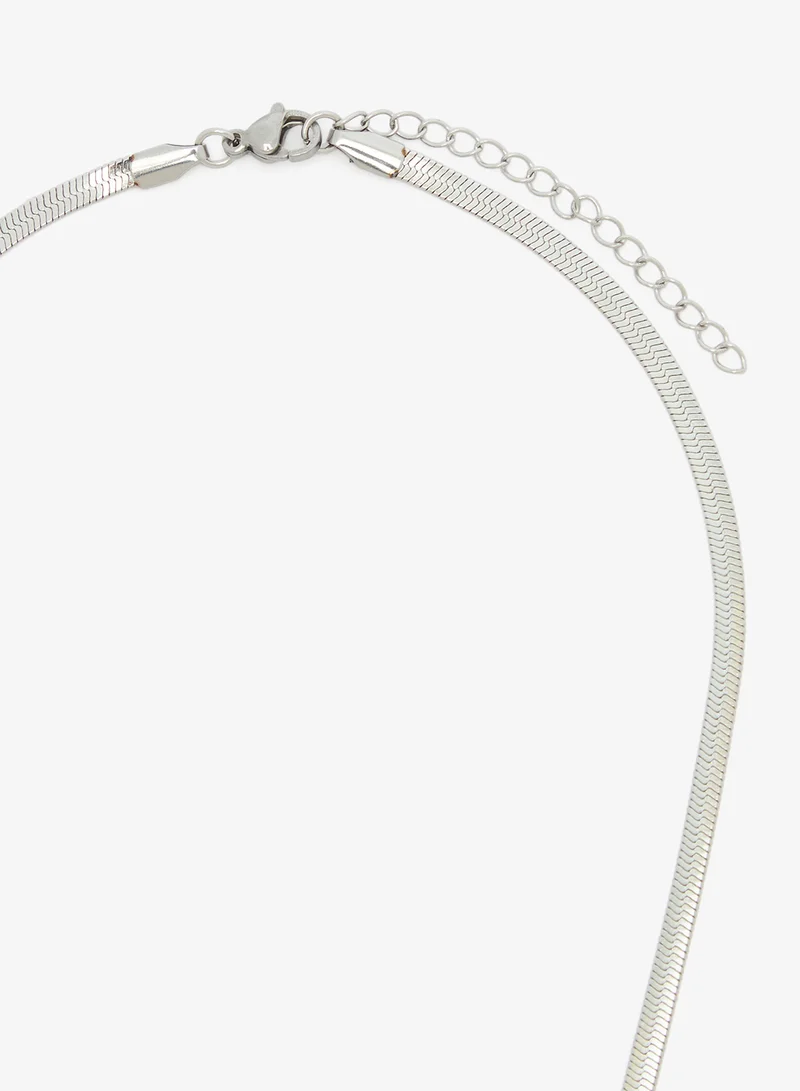 Seventy Five  Chain with Soccer Ball and Shoe Charm Pendant for Men | Best Price UAE