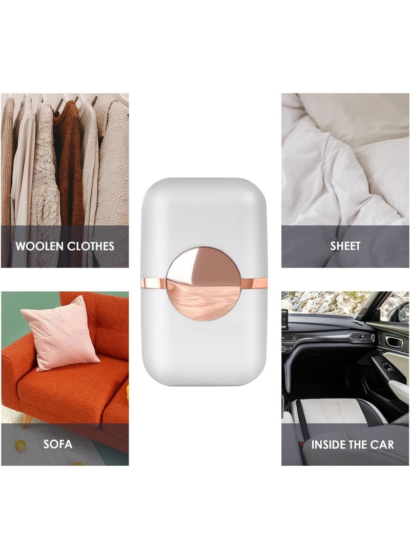 SOLARAE Washable and Reusable Lint Roller, Lint Roller for Pet Hair, Travel Lint Remover Brush for Pet Hair, Portable Dual Head Pet Hair Remover for Clothes, White - Image 5