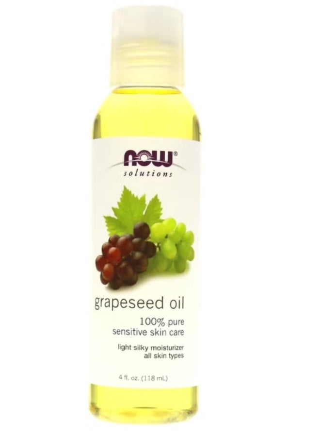 100% Pure Grapeseed Oil For Sensitive Skin 118ml