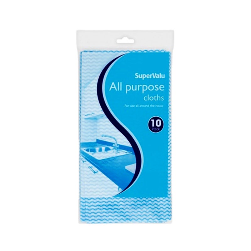 Supervalu All Purpose Cloths 10 packs - Image 2