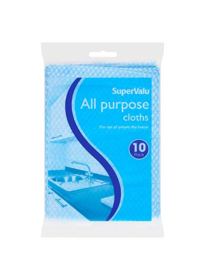 Supervalu All Purpose Cloths 10 packs - Image 1