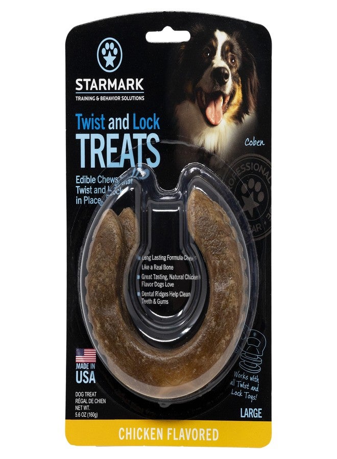 Starmark Twist and Lock Treat Dental Chews for Dogs - Image 1