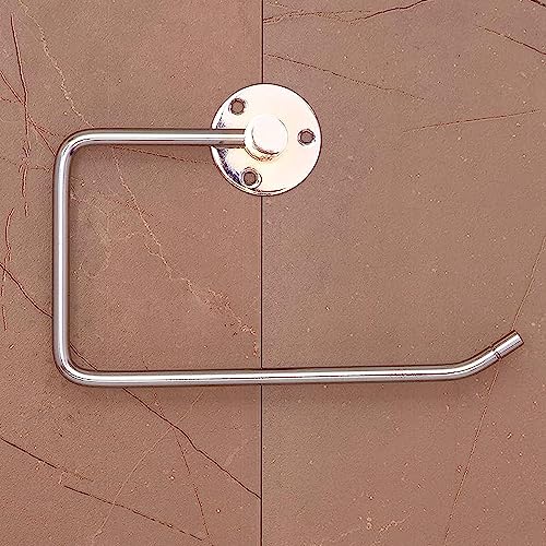 GARBNOIRE Stainless Steel Towel Ring | Napkin Ring | Modern Bath Towel Stand | Towel Holder | Towel Hanger with Chrome Finish, Pack of (2) - Image 5