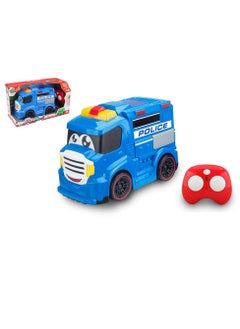 Generic Kiddy City Service Police Truck With Remote Control - DHTRC10592  - Image 1