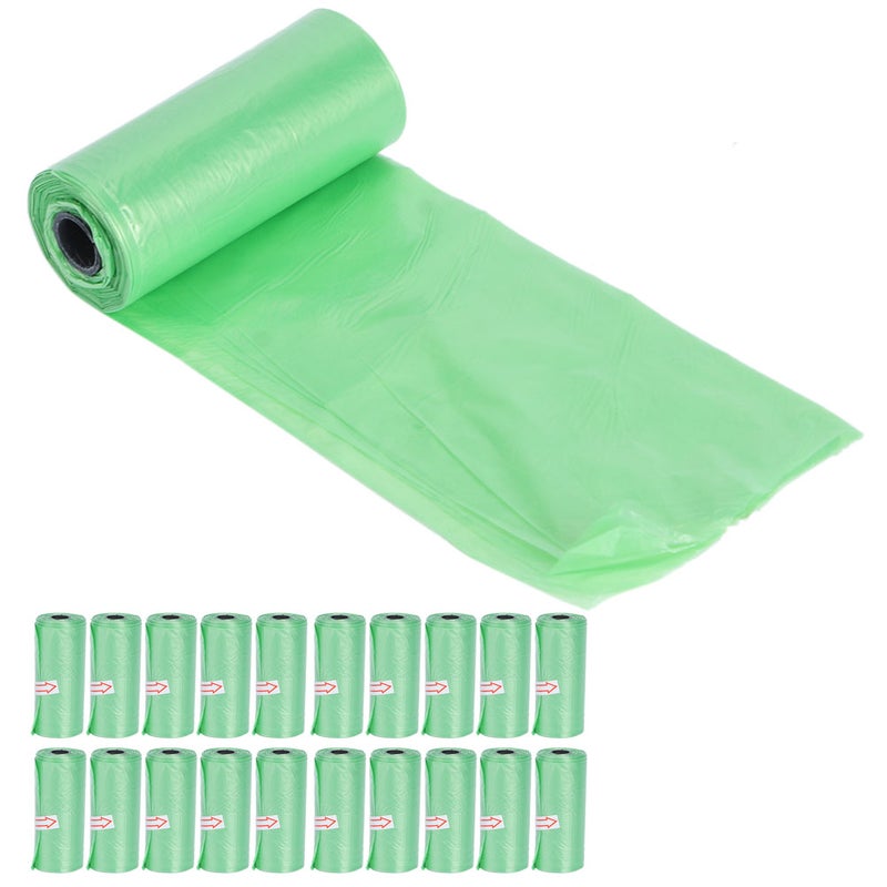 20Roll Disposable Infant Diaper Rubbish Garbage Bag Home Disposal Waste BagsGreen - Image 2