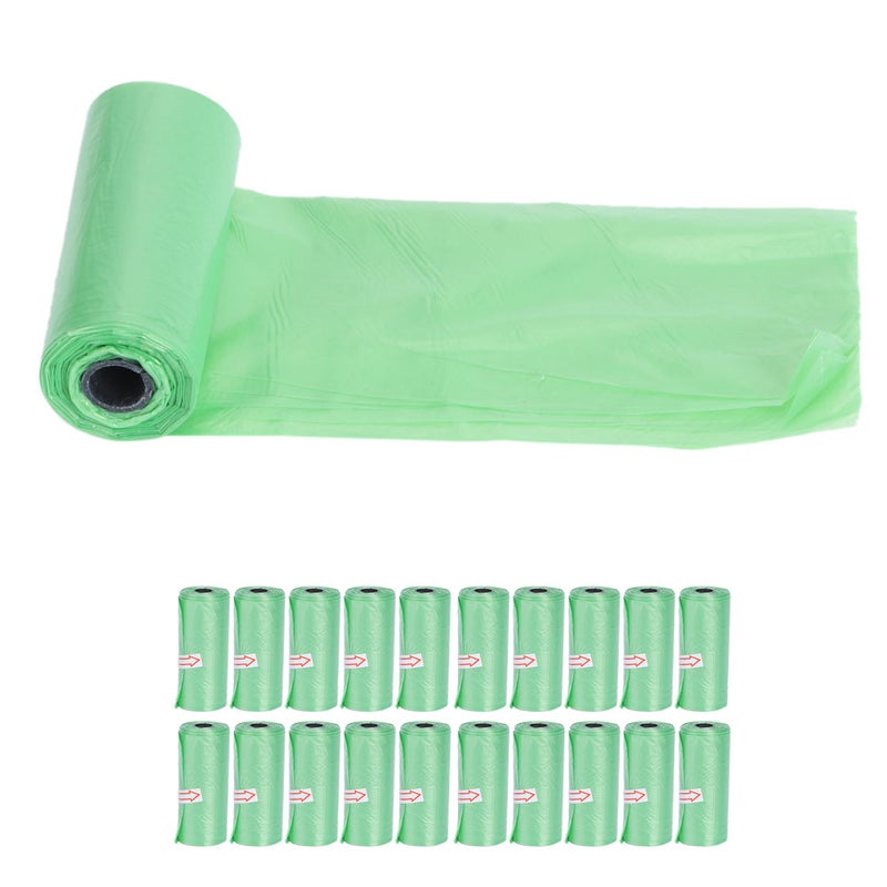 20Roll Disposable Infant Diaper Rubbish Garbage Bag Home Disposal Waste BagsGreen - Image 4