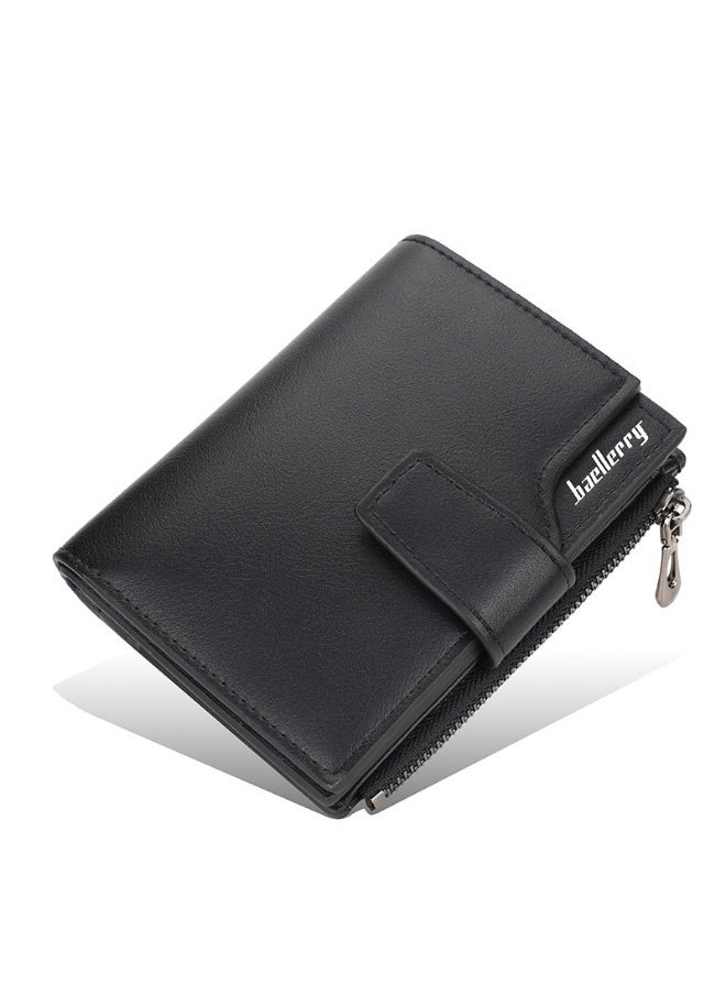 baellerry Korean Fashion Women's Purse Zipper Short Money Clip Vertical Coin Wallet  - Image 1