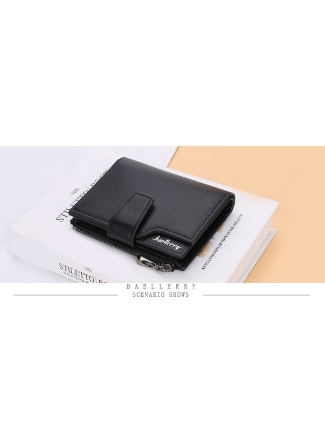 baellerry Korean Fashion Women's Purse Zipper Short Money Clip Vertical Coin Wallet  - Image 2