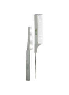 Cantu, Style, Part & Twist Set, 2 Combs