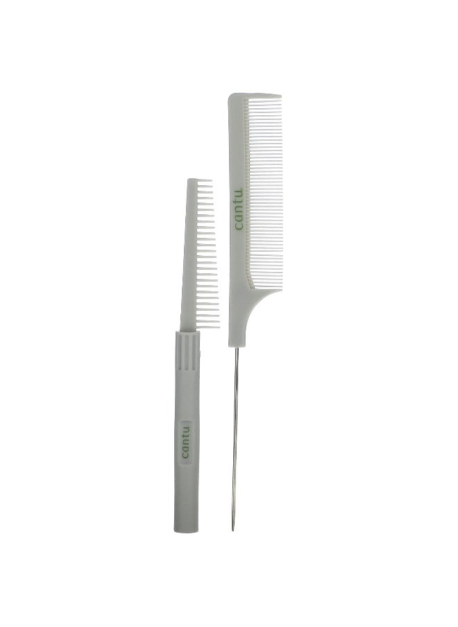 Cantu Cantu, Style, Part & Twist Set, 2 Combs  - Image 1