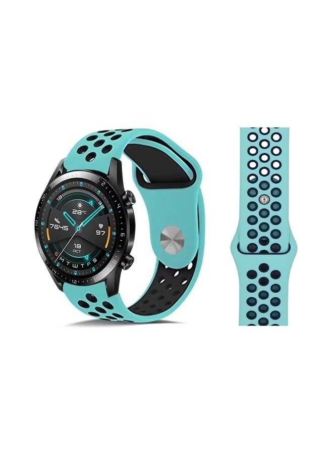 vesus Stylish Replacement Band For Huawei Watch GT/GT 2 46mm Tuquoise