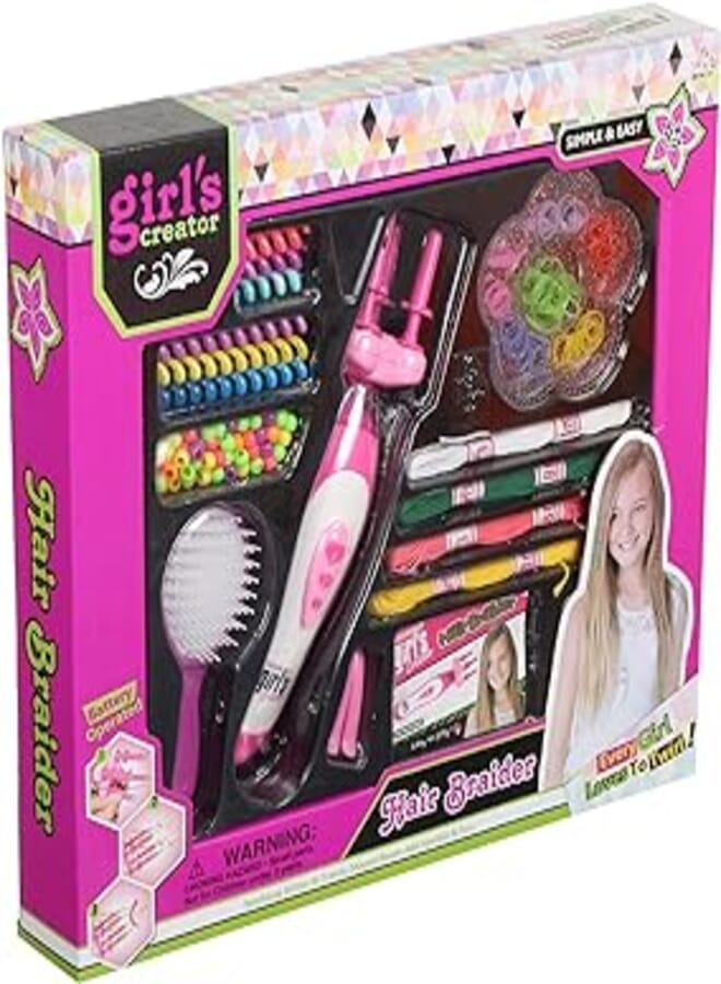 Mei Bo Kai Mbk-266a Girl's Creator Hair Beader Set for Girls - Multi Color
