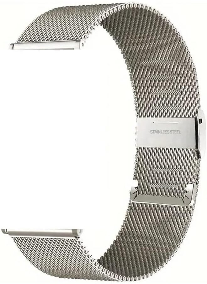 Generic - Milanese Loop Stainless Steel Mesh Watch Band 44mm/45mm/49mm - Deployable Buckle with Security, Adjustable Length, Comfortable Wearing Experience Starry - Image 1
