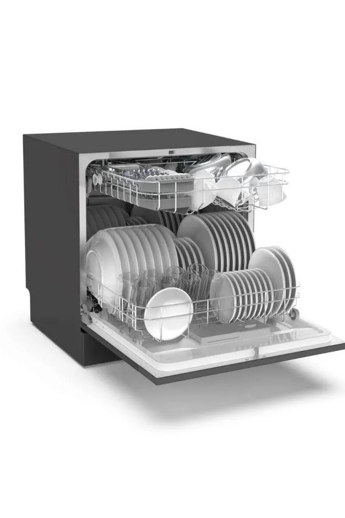 Kelvinator Table Top Dishwasher 8 Persons Black KDW8-3802F-BK - Image 2