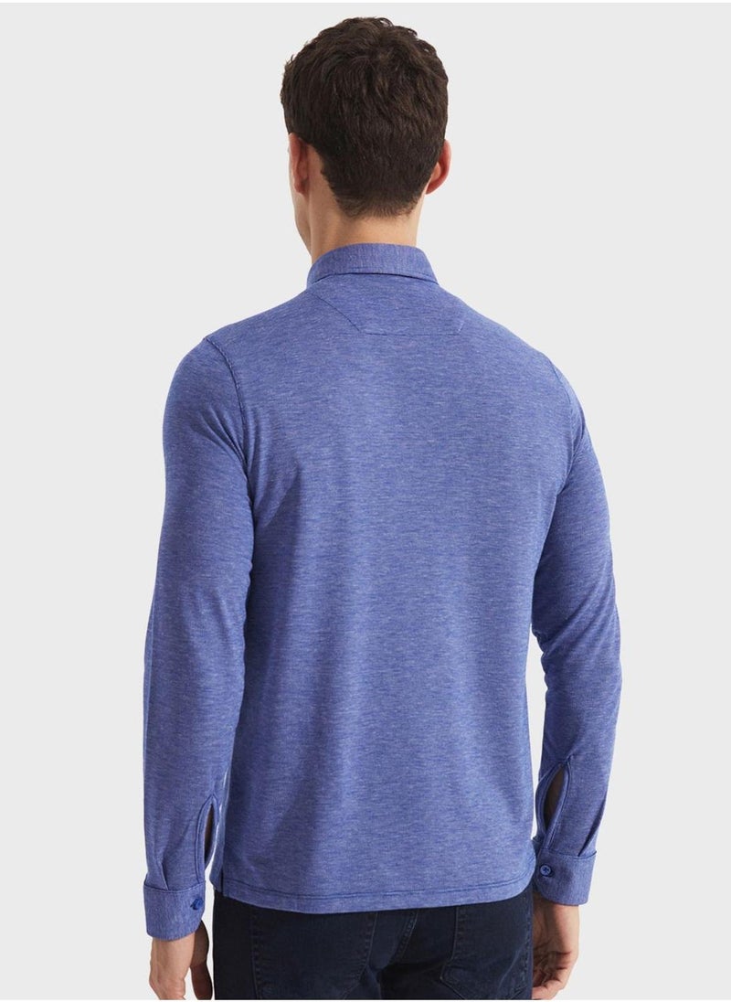 JUNE Essential Slim Fit Polo - Image 2