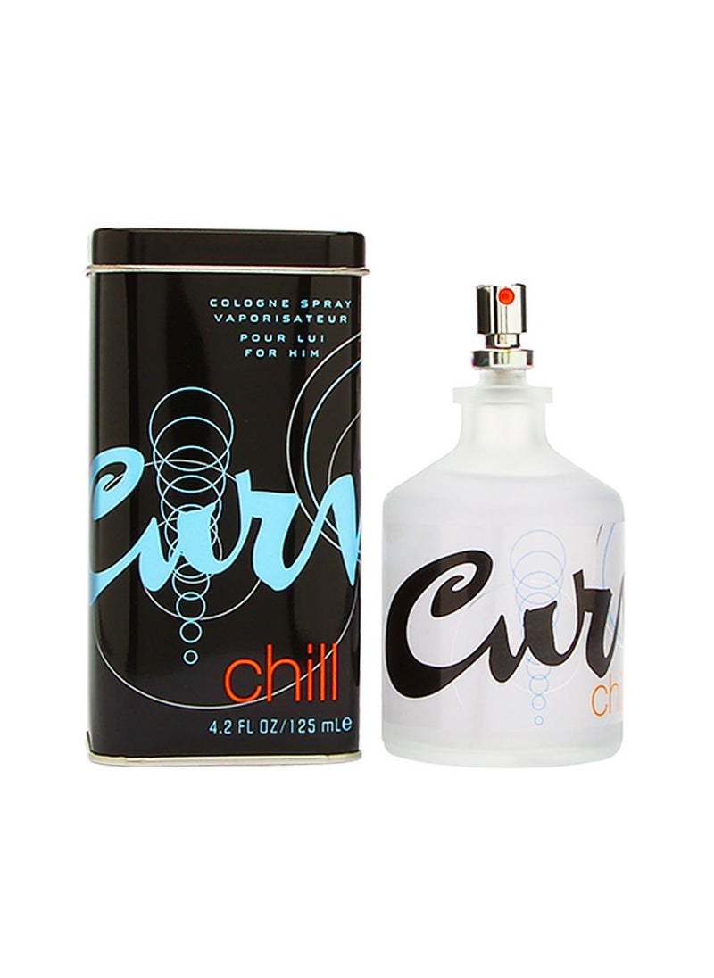 Curve Curve Chill for Men, Men's Cologne Spray 4.2oz 