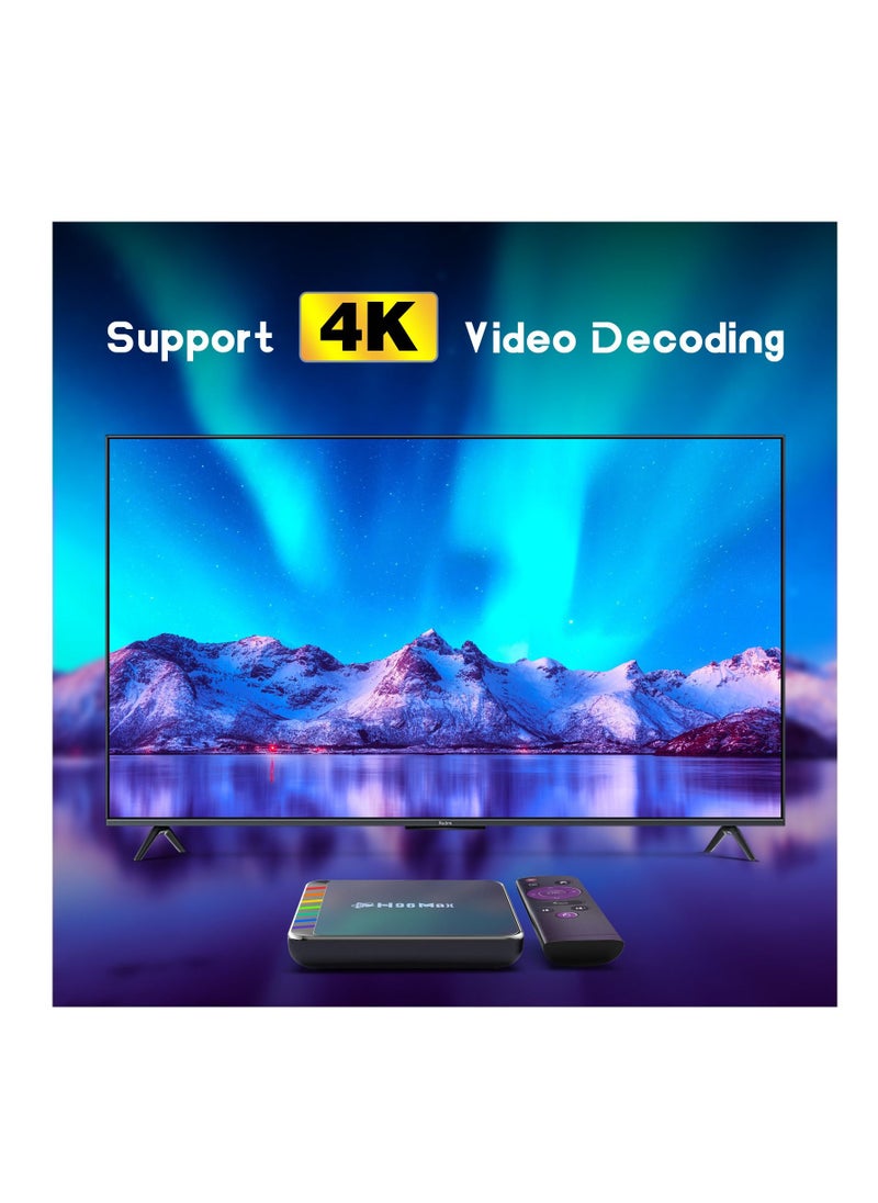 Furtey - Android TV Box 11.0 Amlogic S905W2 64 Bit Quad Core ARM Cortex A35  with 4K WiFi 6 Smart TV Box - Image 1
