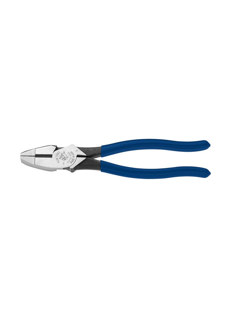Klein Tools Klein Tools D213-9NE Pliers, Made in USA, 9-Inch Side Cutters, High Leverage Linesman Pliers Cut Copper, Aluminum and other Soft Metals  - Image 1