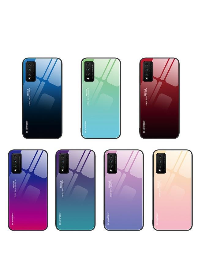 S-TOP Case For Huawei Nzone S7 Pro 5G Gradient Color Glass Case - Image 2