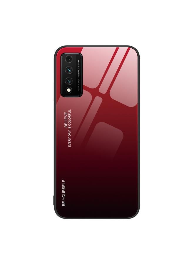 S-TOP Case For Huawei Nzone S7 Pro 5G Gradient Color Glass Case - Image 1