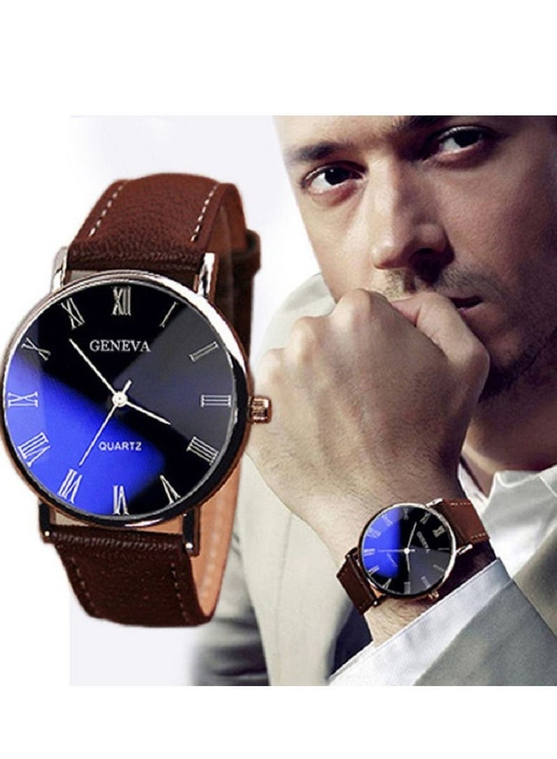 جنيفا ساعة كوارتز رجالية - Image 3