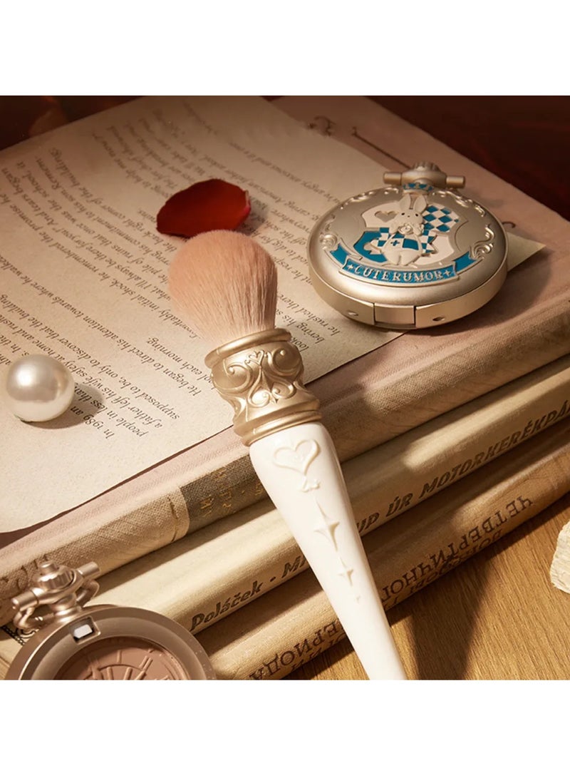 CUTE RUMOR Powder Blusher Color Brush Fluffy And Even Powder Round Head Brush Is Applied Three-dimensional Relief Design - Image 3