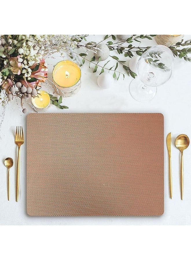 GripEasy Ethylene Vinyl Acetate Multipurpose Shelf Liner Mat Roll 45 Cm X 2 M - Food Grade Eva for Kitchen Drawer, Cupboard, Dining, Almirah (Diamond Texture Peach) - Image 4