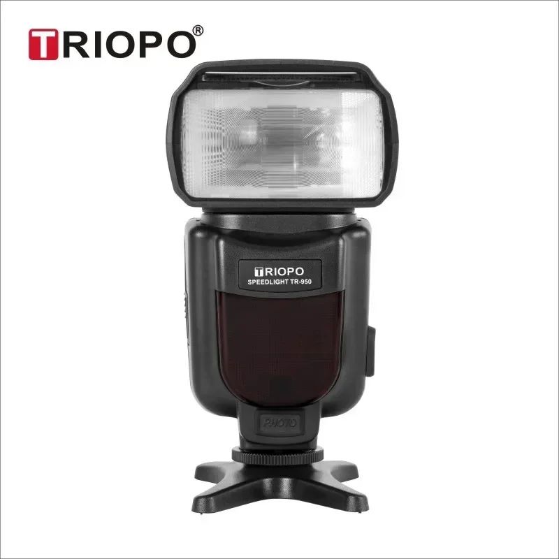 Triopo Tr-950 Universal External Flash Speedlite for Canon Nikon Dslr Camera, Black - Image 5