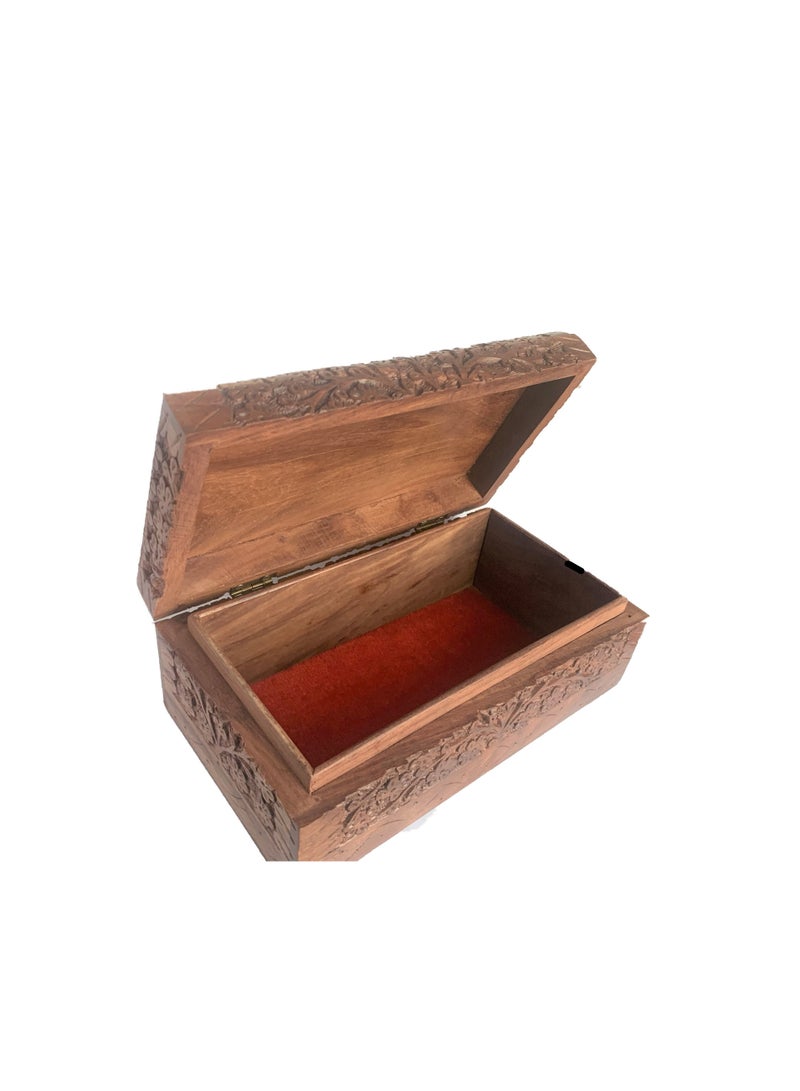 Beautiful Handmade Wooden Jewellery Box - Image 3