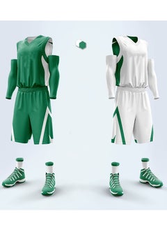 Green and white