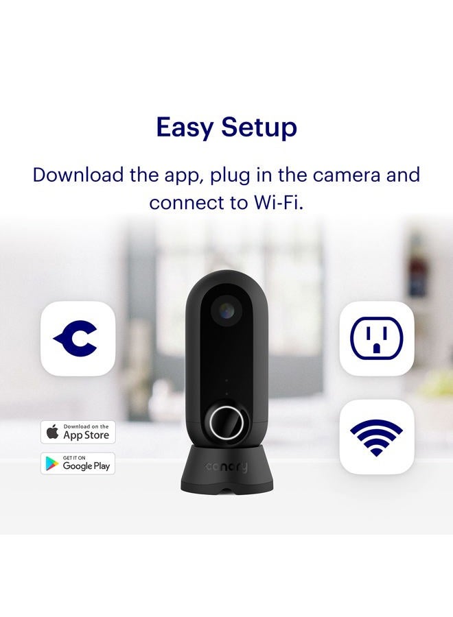 Canary Flex Outdoor Indoor Home Security Camera with Premium Service 1 YR FREE Incl. Weatherproof, Wire free or Plugged in, 2 Way Talk, 30 Day Video History, Alexa, Google, Baby Monitor, WiFi, Black - Image 5