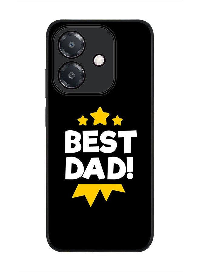 Stylizedd For Oppo A5i Case,Slim fit Camera Protection, Shockproof Thin Phone cover  - Best Dad Medal