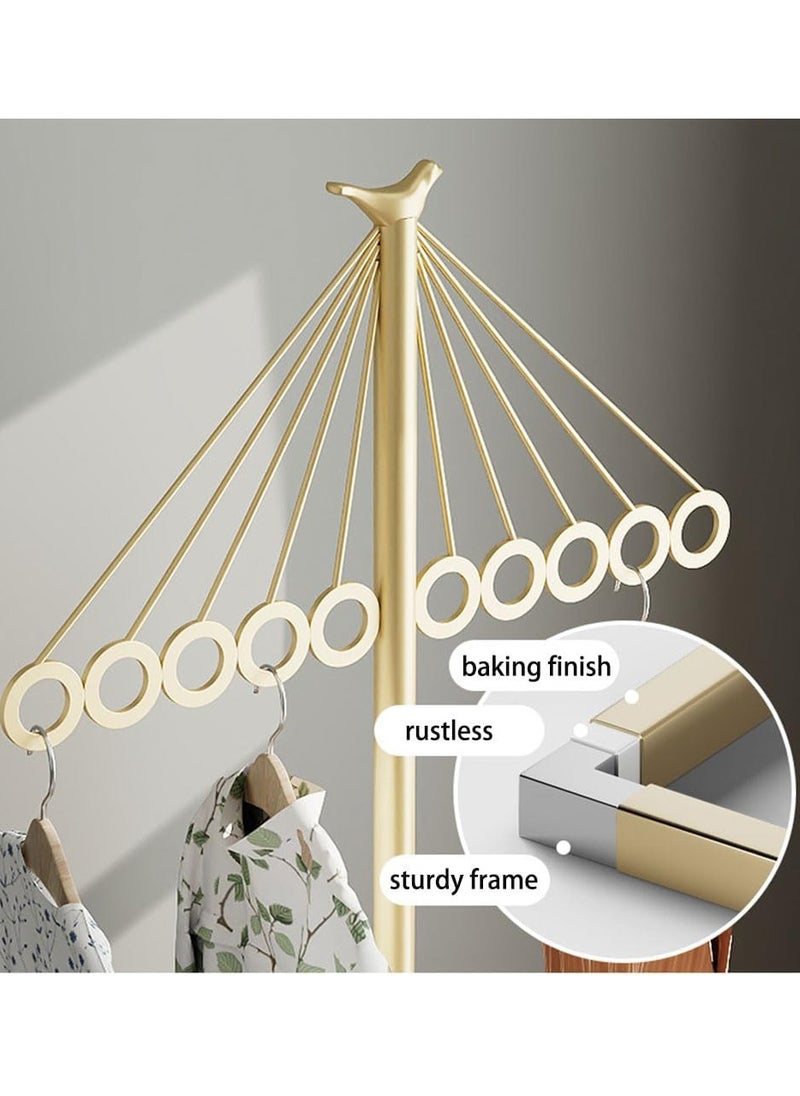 Generic Sturdy Coat Rack Coat Tree with 10 Hooks Hats Overcoat Scarves and Handbags for Entryway Hallway Bedroom Office，Easy Assembly  - Image 3
