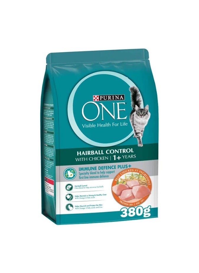PURINA - One Hairball Control Chicken 380g - Image 1