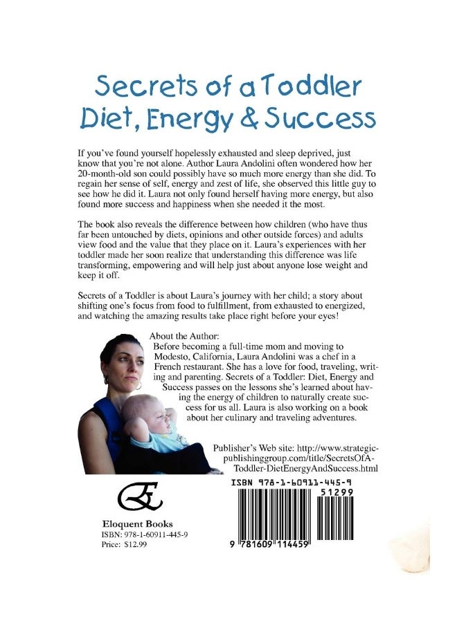 Secrets of a Toddler: Diet, Energy and Success  - Image 2