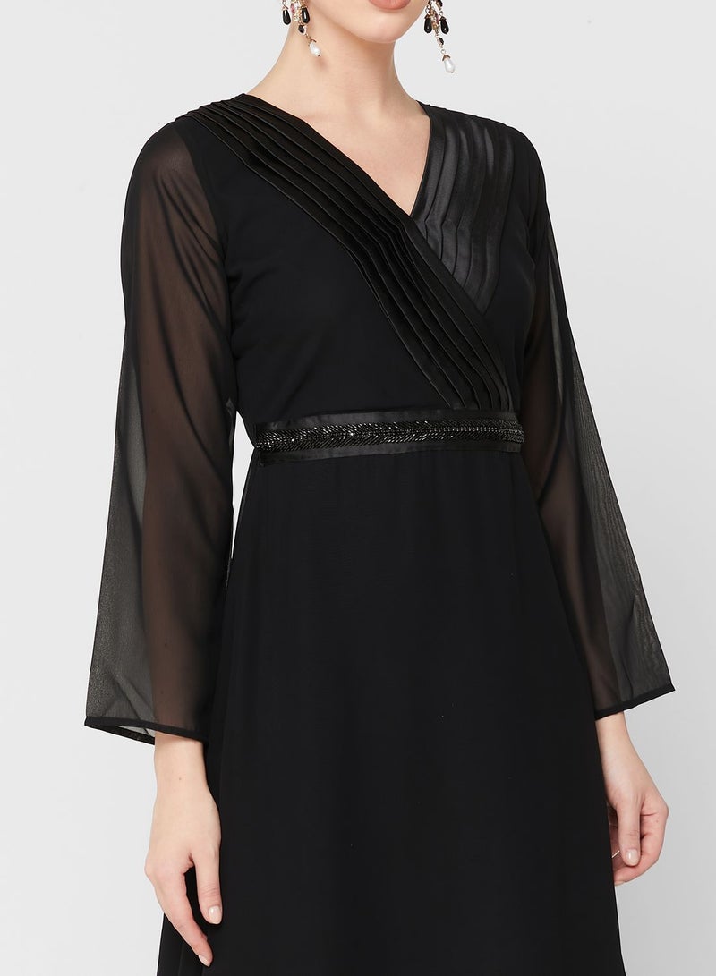 Khizana Black Maxi Dress  - Image 3